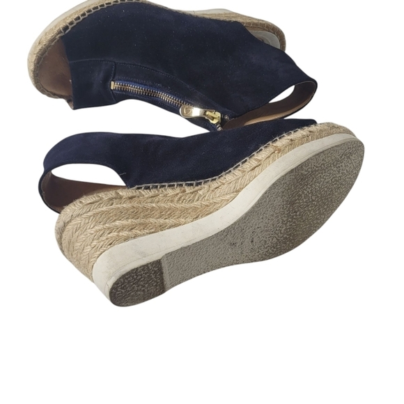 KANNA EMILY WEDGE SANDAL Navy Size 39 - Picture 5 of 6